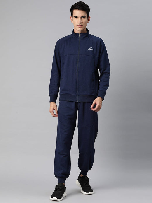 Alcis Men Typography Print Mid-Rise Tracksuit
