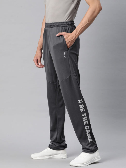 Alcis Men Typography Printed Slim Fit Track Pant