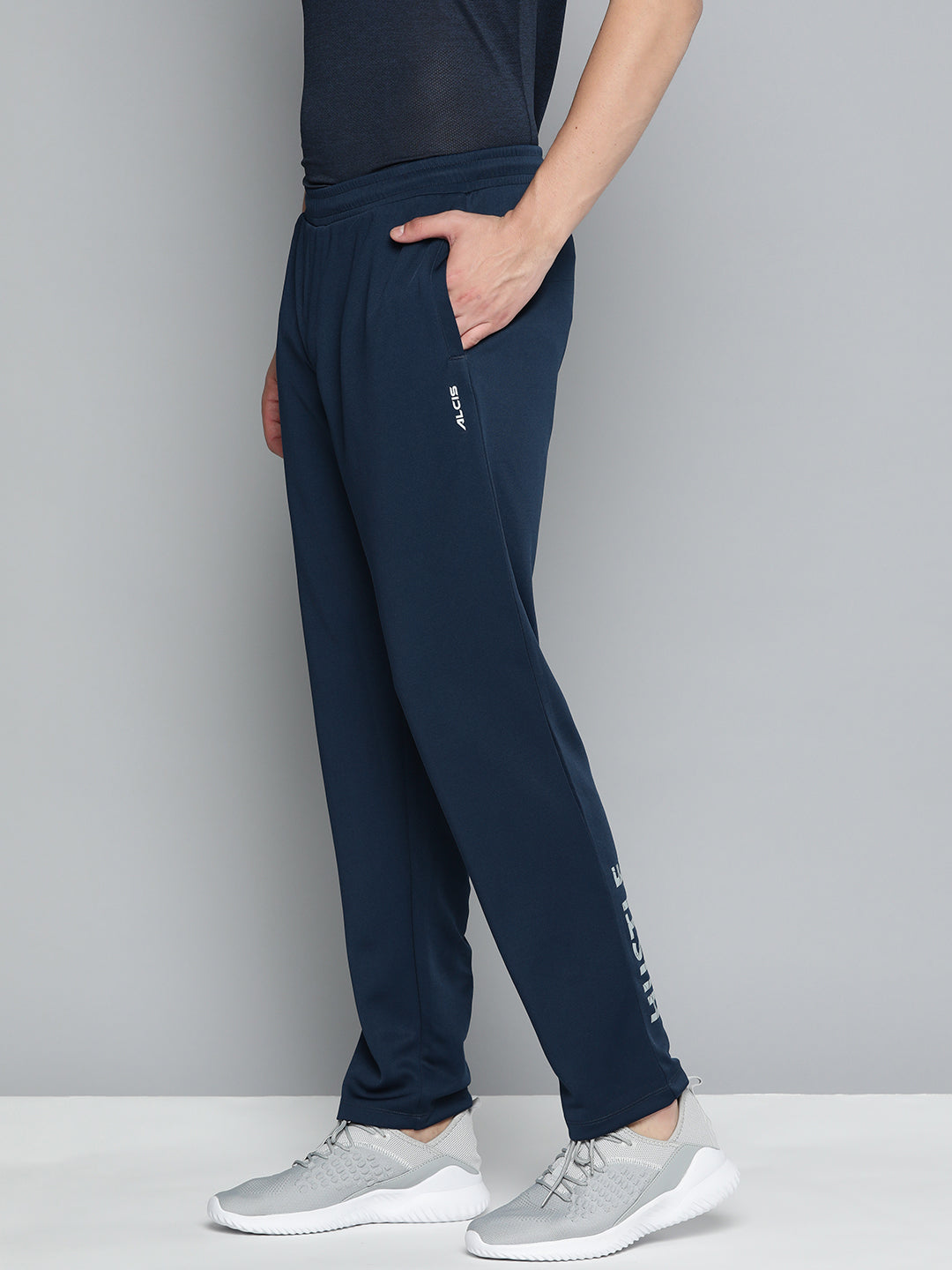 Alcis Men Printed Drytech+ Track Pants