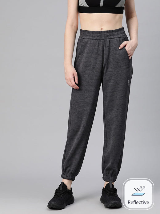 Alcis Women Solid Regular-Fit Jogger