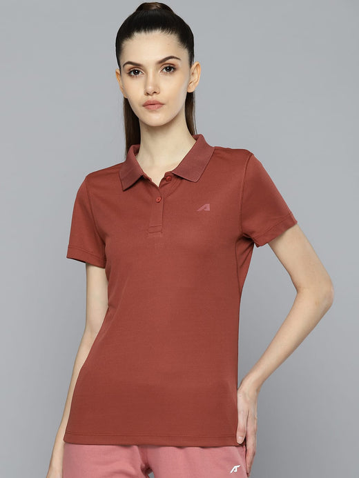 Alcis Women Red Printed T-shirt