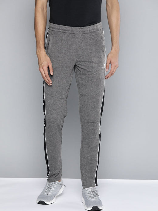 Alcis Men Grey Solid Track Pant