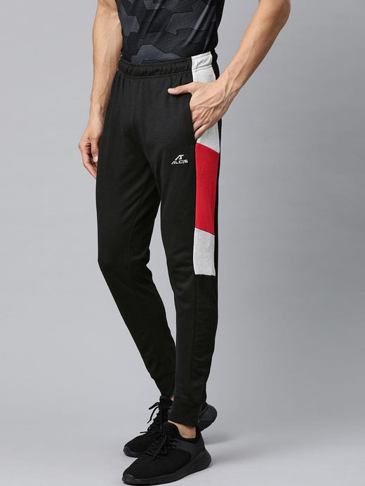 ALCIS Men Solid Black Jogger