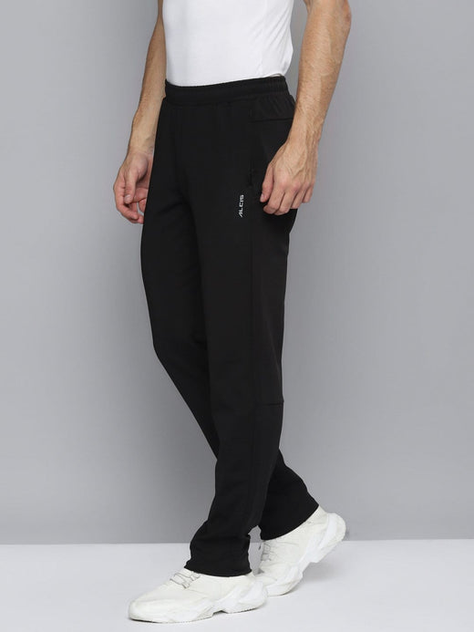 Alcis Men Solid Grey Track Pant