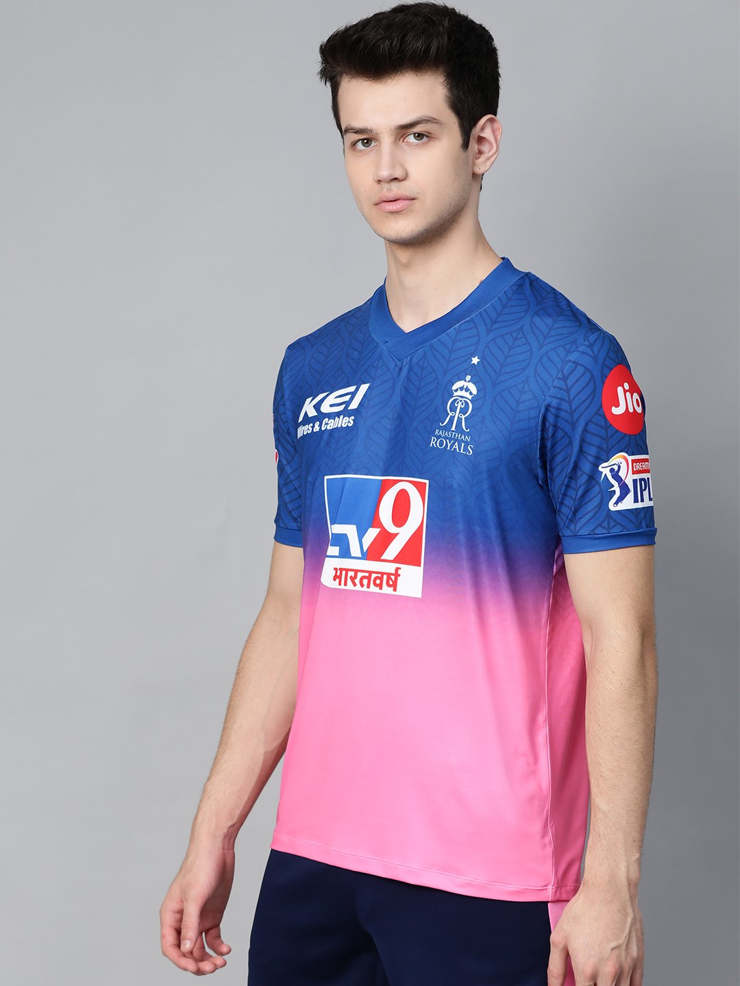 Alcis T-Shirts : Buy Alcis Men Pink Printed Rajasthan Royals Replica  Matchday Jersey T-Shirt Online