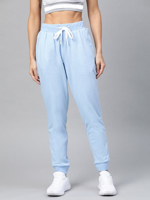 Alcis Women Solid Blue Track Pant