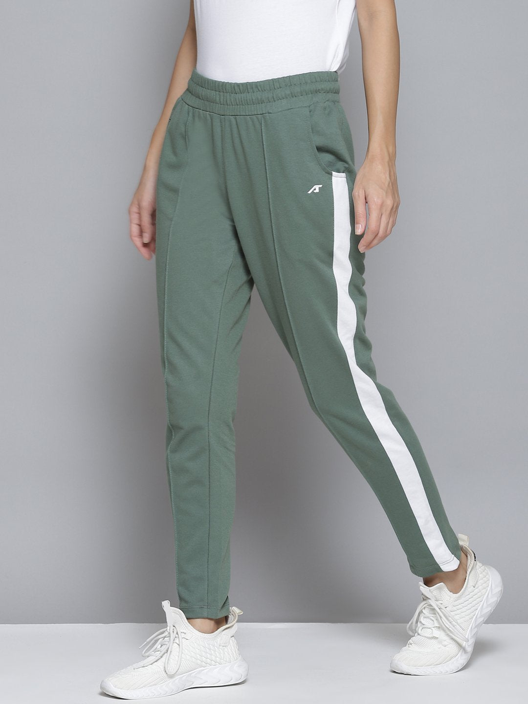 Buy Cliths Women Slim fit Cotton Self design Track pants - Grey Online at  50% off. |Paytm Mall