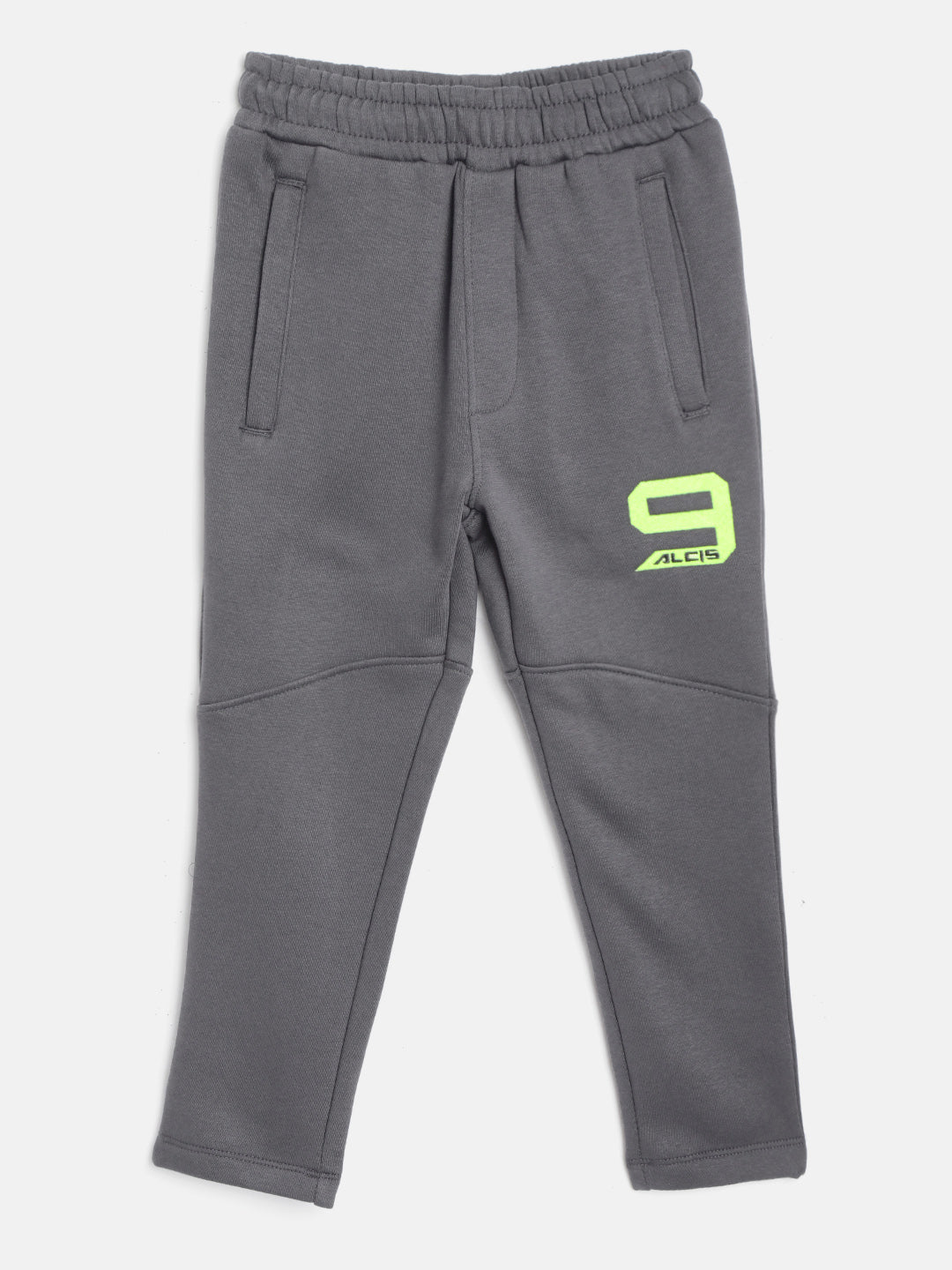 Alcis Boys Solid Grey Track Pants BAA20E808110-4Y