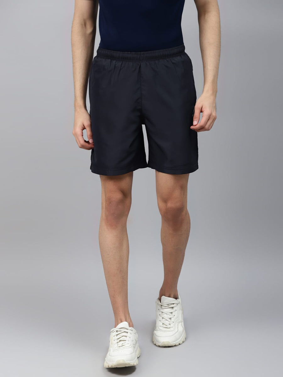 
                    
                      Alcis Men Navy Blue Solid Slim Fit Sports Shorts CPCSH03-S
                    
                  