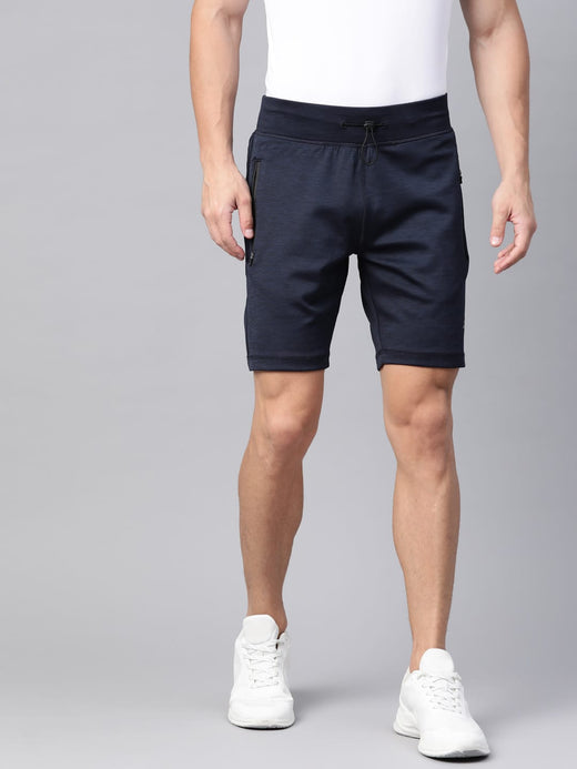 Alcis Mens Solid Navy Shorts