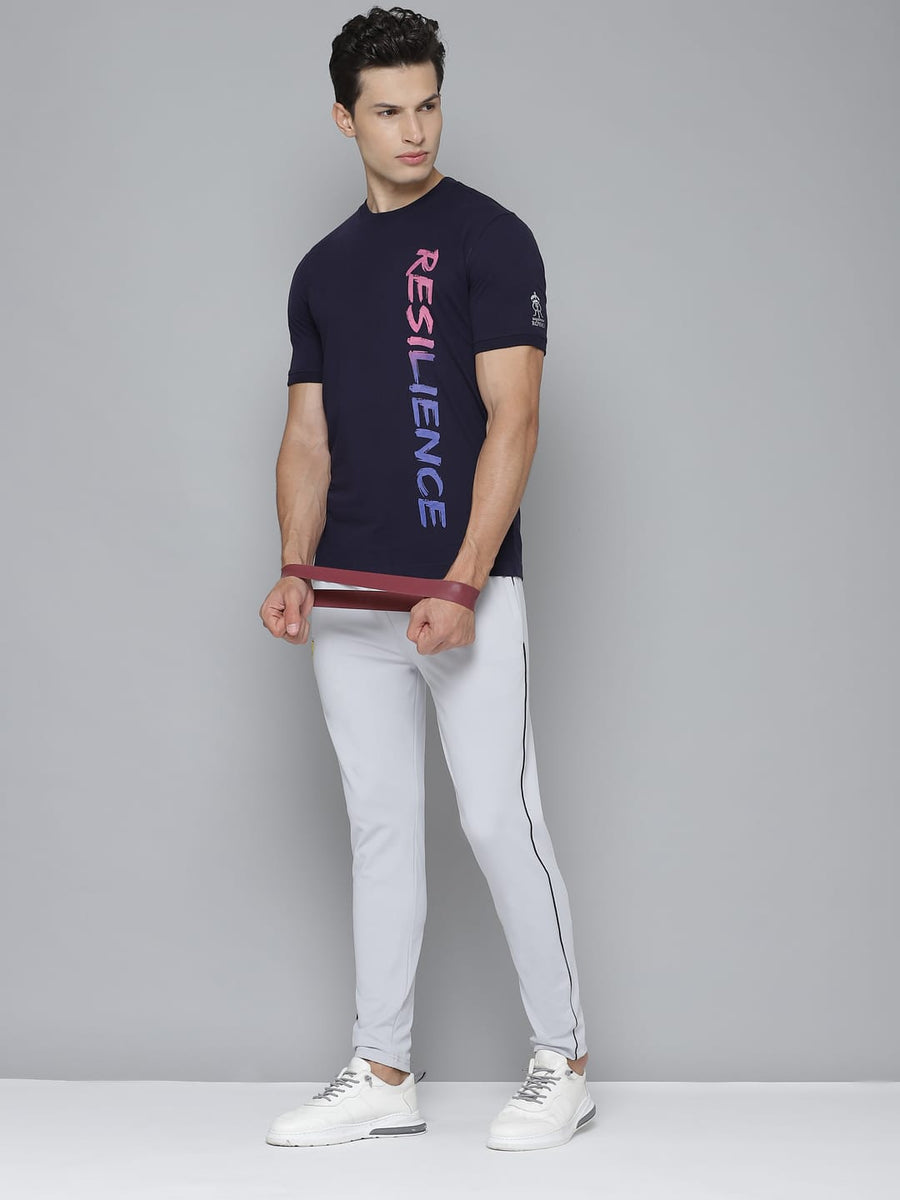 Alcis Men's Printed Blue Tshirts